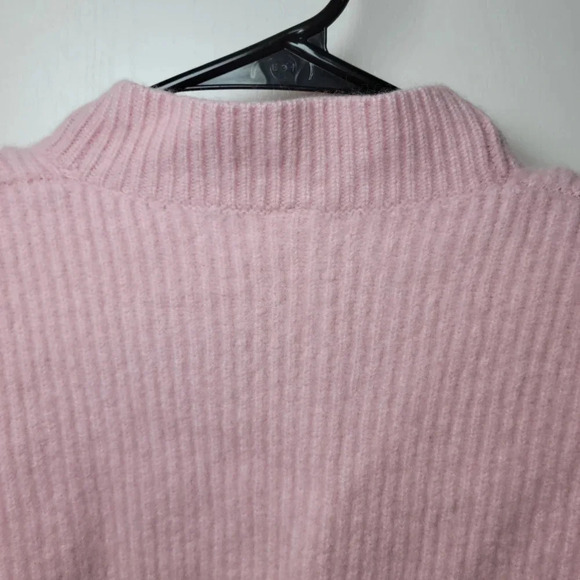 Nap 100% Cashmere Pink Spring Cardigan Size Small - Picture 8 of 8